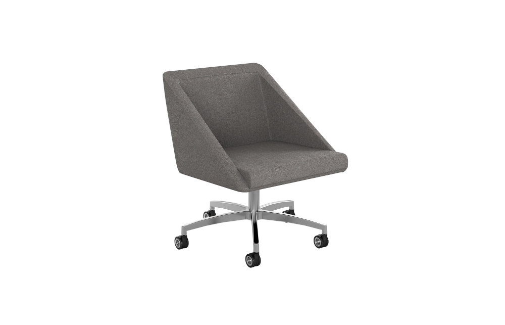 Single Seat with Swivel Base on Casters