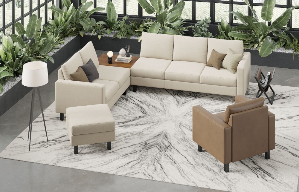 Indiana Furniture Plush L-Setting ClubChair
