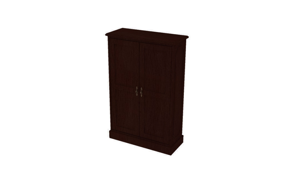 Bookcases with Wood Door Inserts (46-3656BCW)