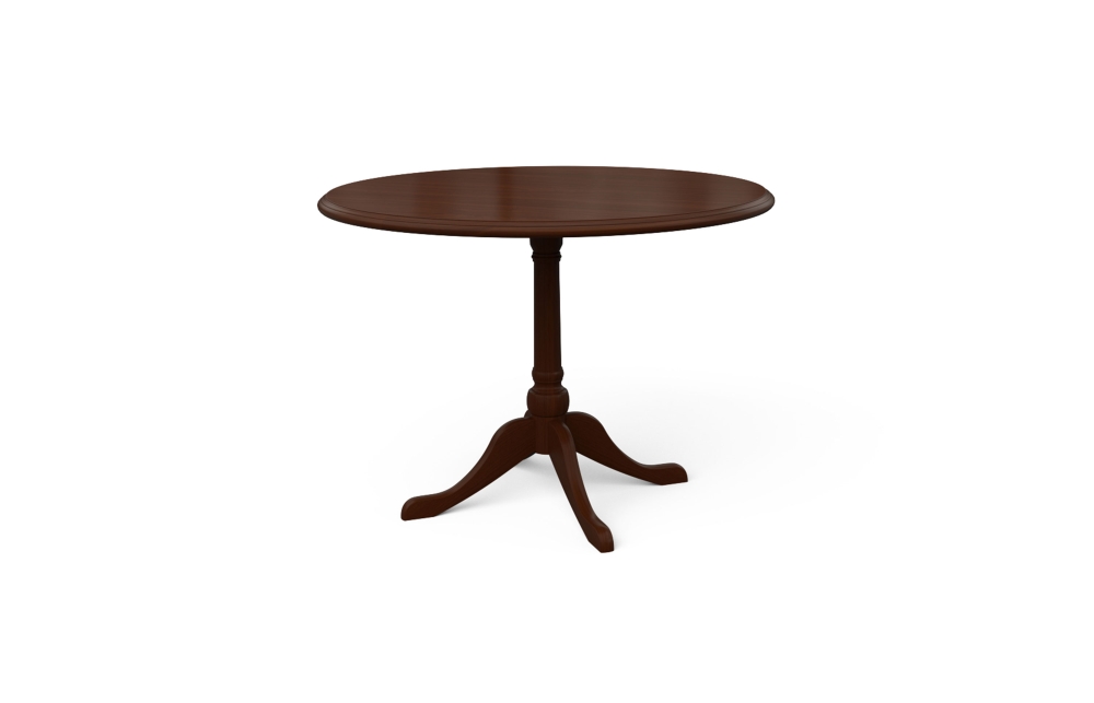 42" Circular Table with Queen Anne Base (46-4242CT with 01-0606QB)