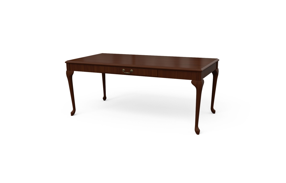 Table Desk with Queen Anne Legs (46-3066TDQ, 46-3672TDQ)