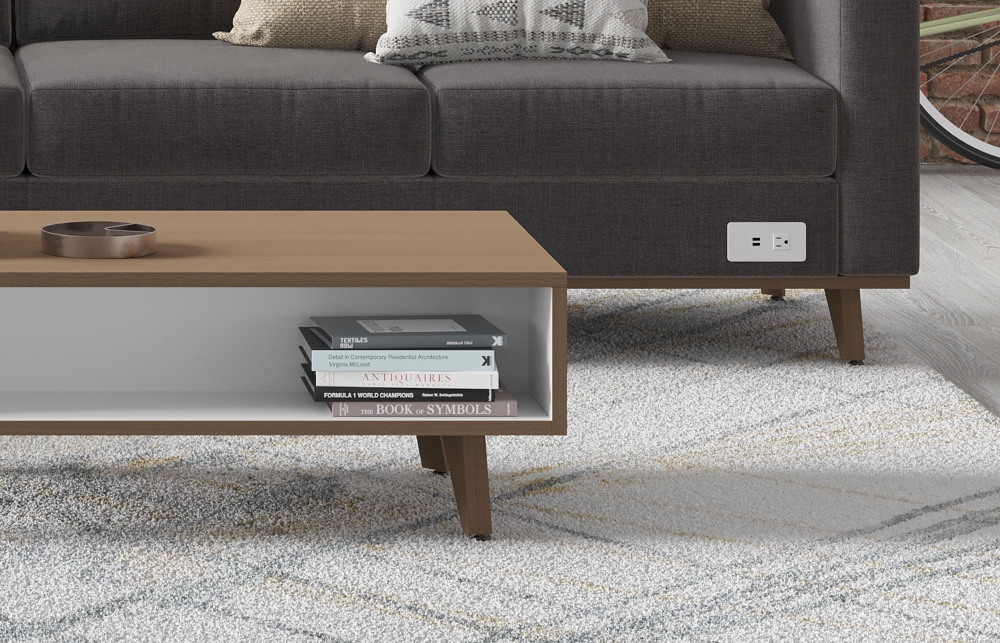 Indiana Furniture Plush CabinetAccent Plinth Power
