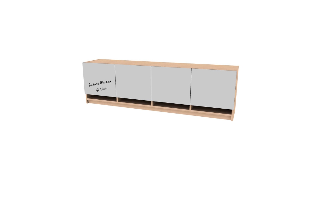 Wall Mount Hutches with Dry Erase Doors and Paper Slots (66-1530WDS, 66-1536WDS, 66-1542WDS, 66-1548WDS, 66-1554WDS, 66-1560WDS, 66-1566WDS, 66-1572WDS, 66-1578WDS, 66-1584WDS, 66-1590WDS, 66-1596WDS; 1-DEB)