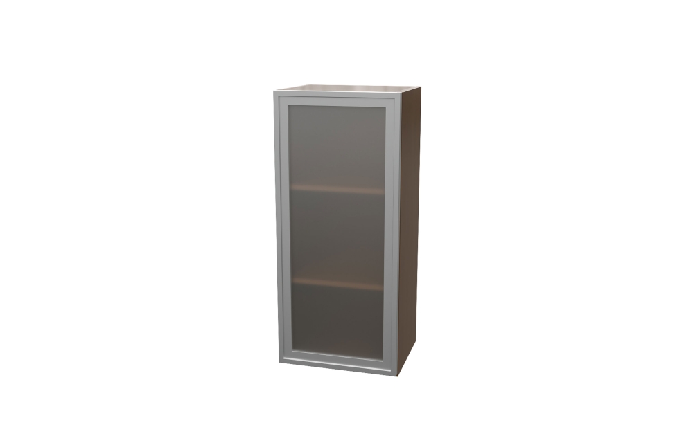 Surface Mount Storage Tower with Framed Acrylic Door