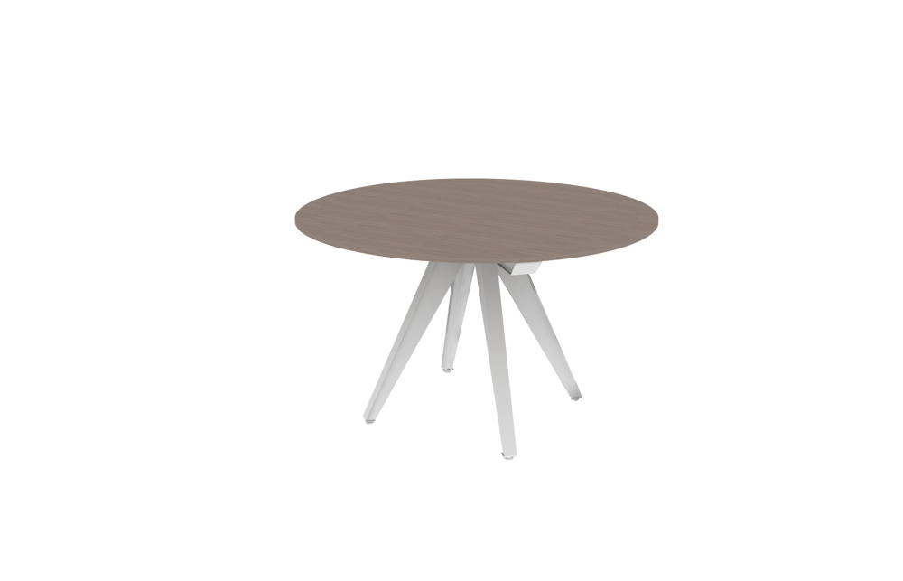 Circular Meeting Table with Strut Legs