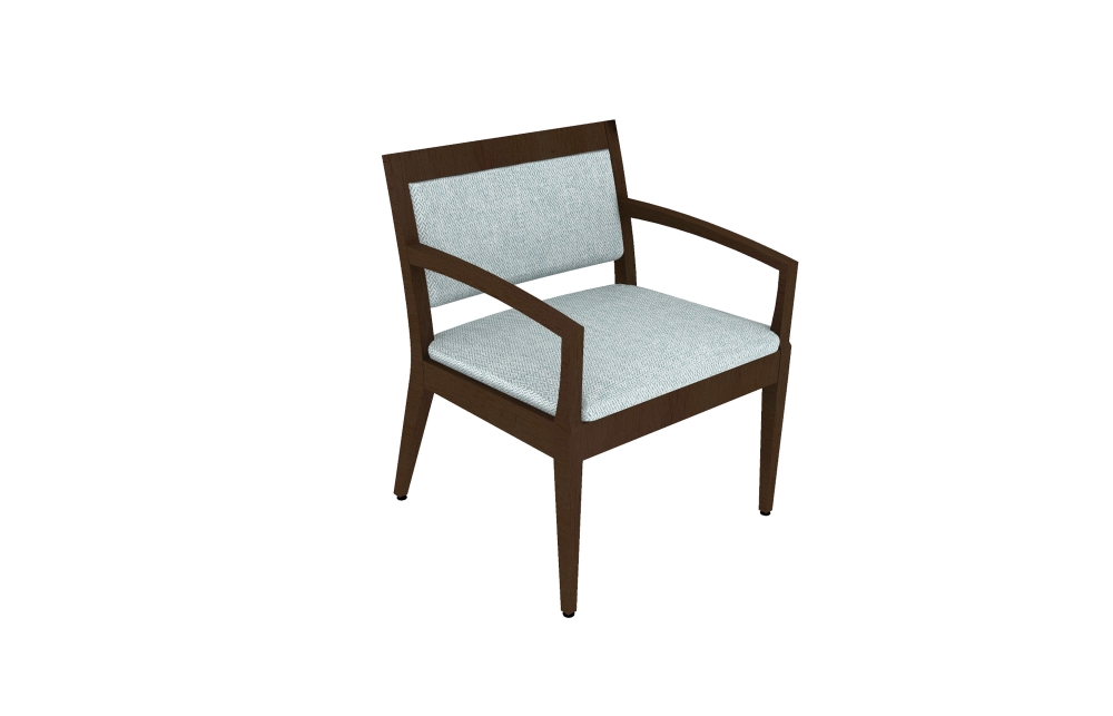 Single Seat Chair with Clean Out Back (395HC)