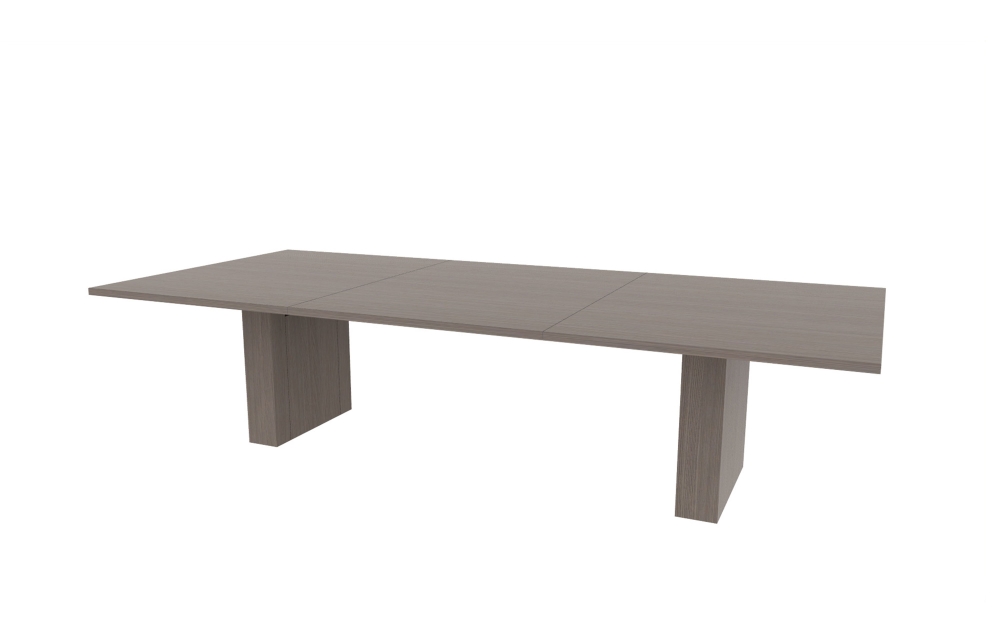 54"x120" Rectangle Top in HPL with 6" Rectangle Bases (88-54120RT with 88-248206RB)