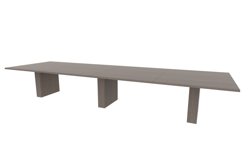 54"x180" Rectangle Top in HPL with 6" Rectangle Bases (88-54180RT with 88-2414206RB)