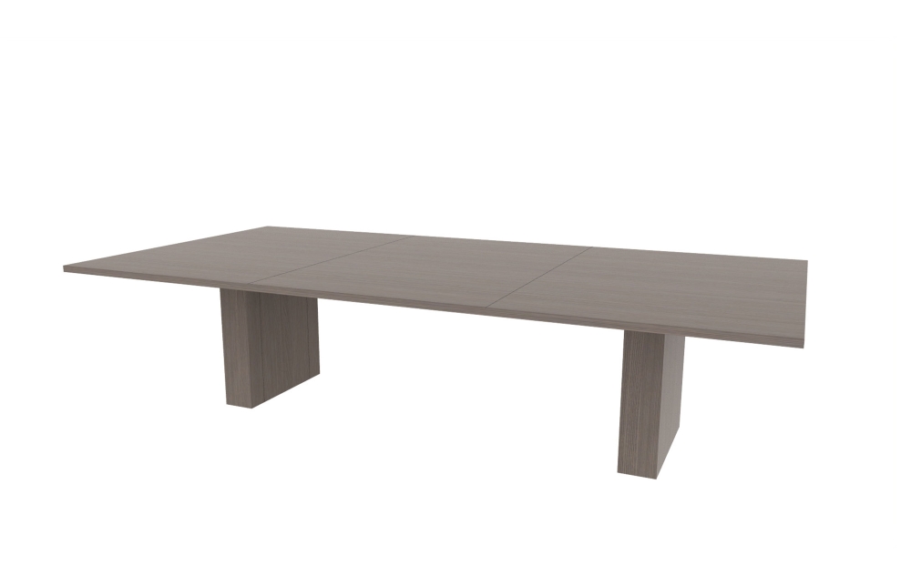 60"x120" Rectangle Top in HPL with 6" Rectangle Bases (88-60120RT with 88-248206RB)