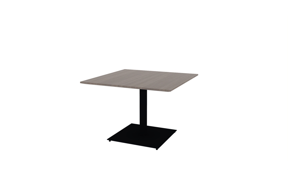 42" Square Top with Black Square Base (88-4242SQ with 01-2630SBB)