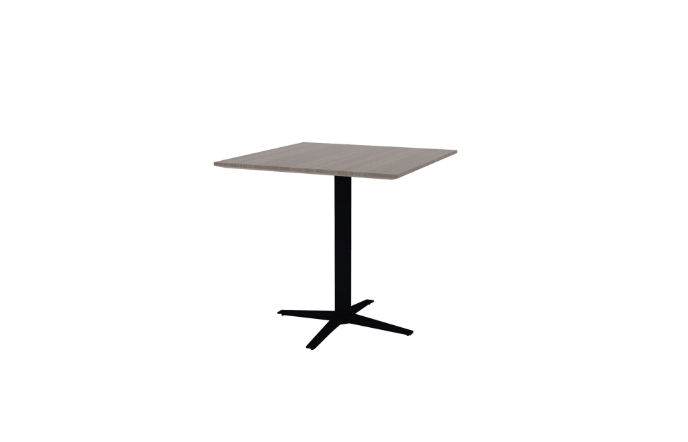 36" Square Top with Black Counter Height X Base (88-3636SQ with 08-2036SXBB)