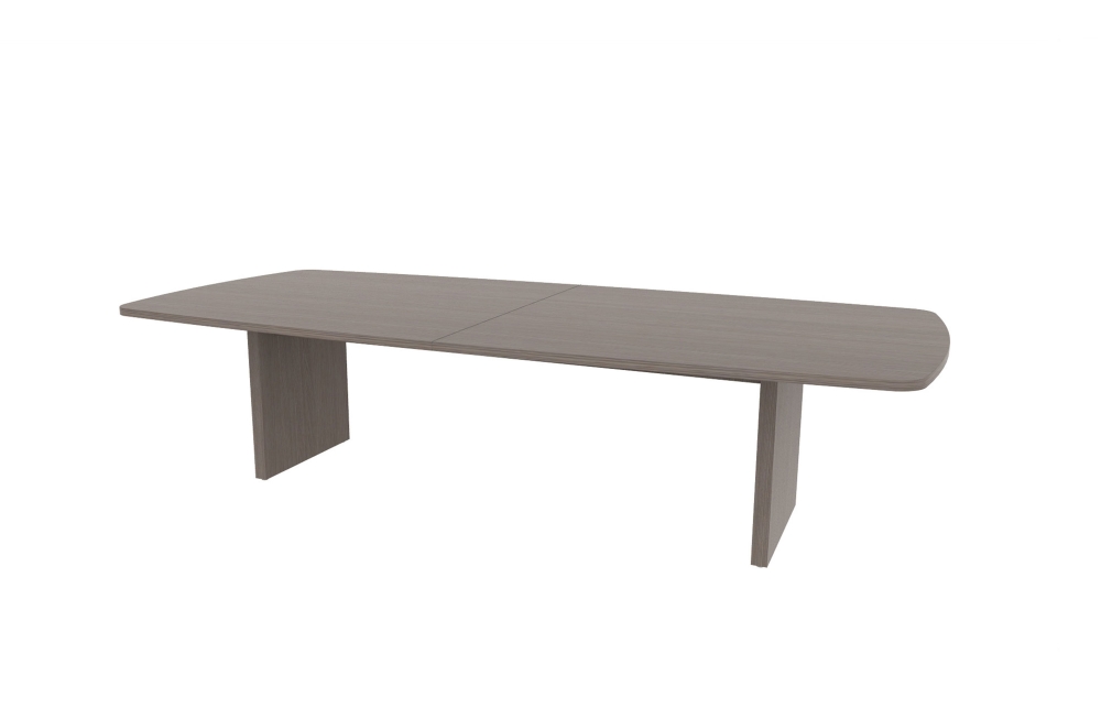 54"x120" Modern Rectangle Top in HPL with Rectangle Panel Bases (88-54120MR with 88-2482RPB)