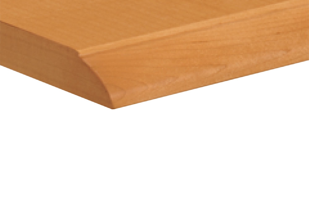 Indiana Furniture Waterfall Edge N Light Maple Finish