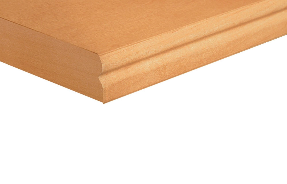 Bullnose Edge D IndianaFurniture LightMapleFinish