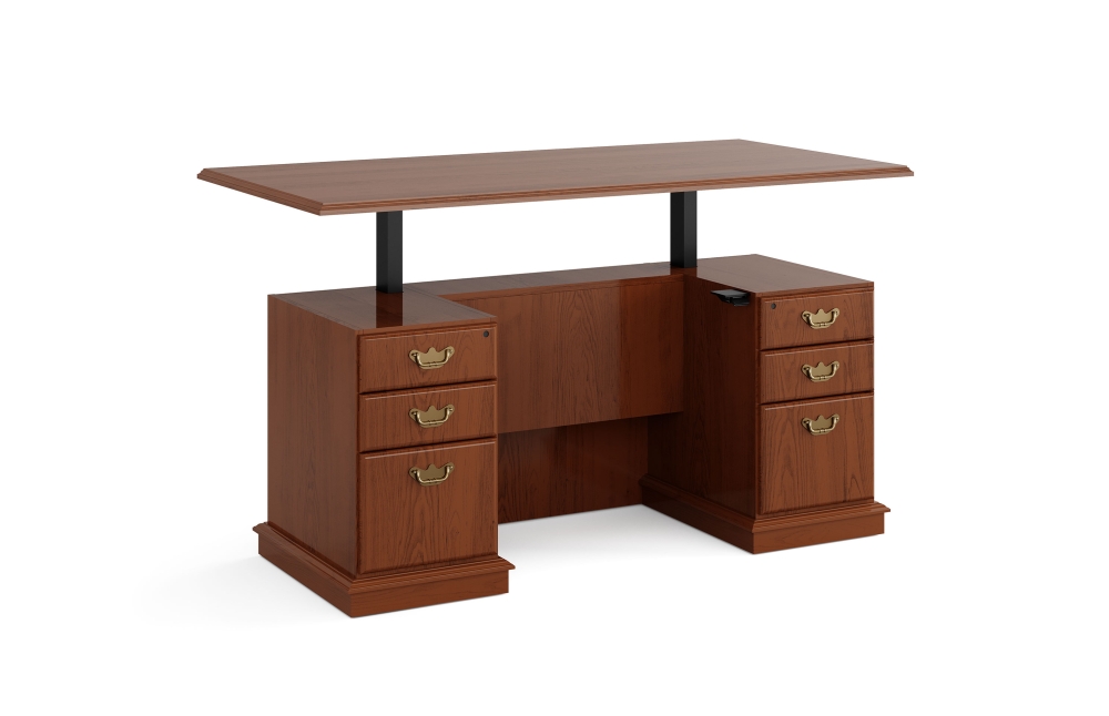 Indiana Furniture Arlington HeightAdjustableDesk User