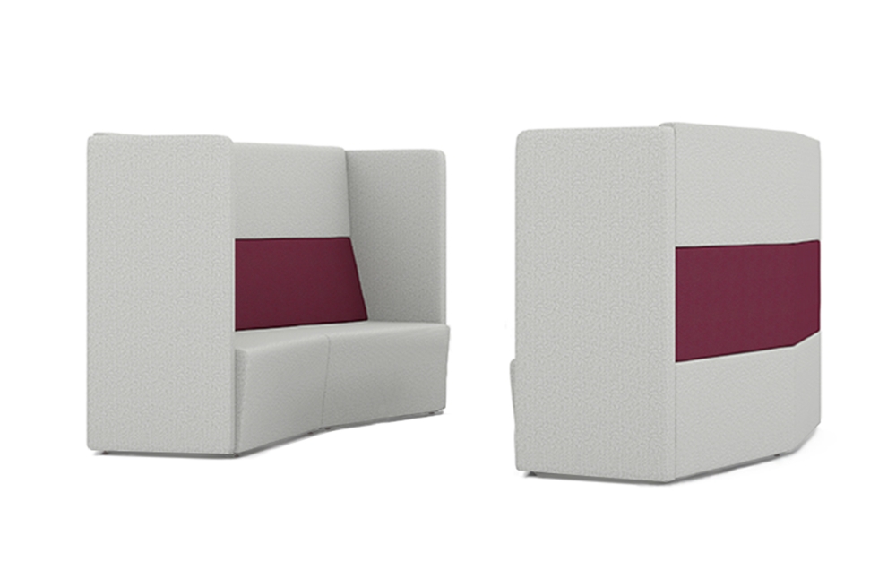 Indiana Furniture FifteenLounge TwoSeatConcaveSetting Contrasting