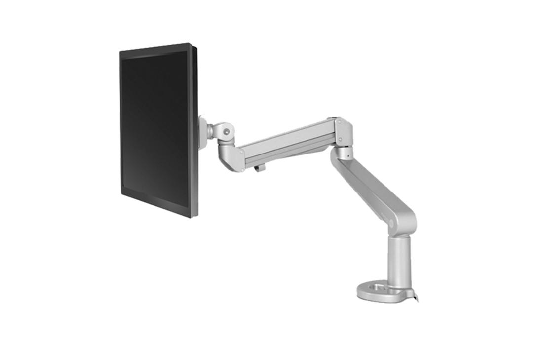 Indiana Furniture Single Monitor Arm 01-MLEDGE1 Side View
